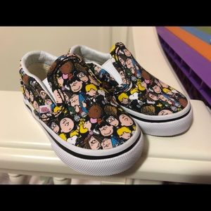 Kids Charlie Brown Vans